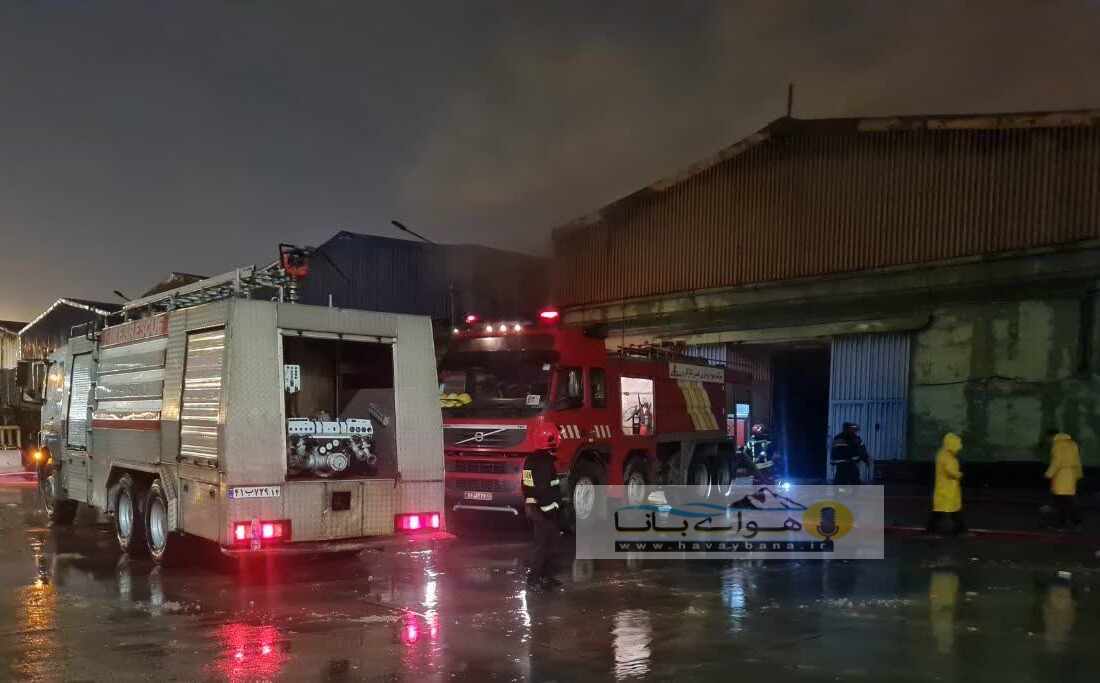 آتش‌سوزی انبار شرکت فولاد خوزستان مهار شد