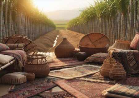 گام‌های بلندی که نیشکر برای رونق جوامع محلی برداشته است؛ سهم صنایع‌دستی خوزستان از سفره شیرین نیشکر