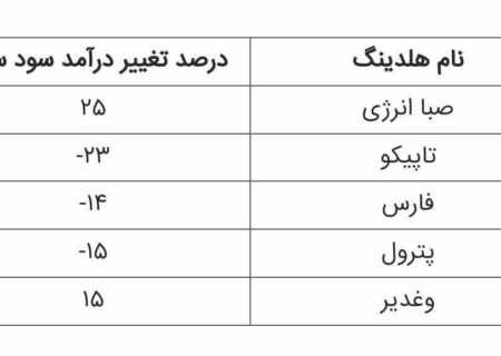 صدرنشینی «وصندوق» در افزایش سودآوری پایدار