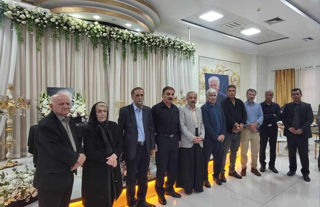 آیین یادبود دکتر انوشیروان کیوان در شاهین شهر اصفهان برگزار شد.