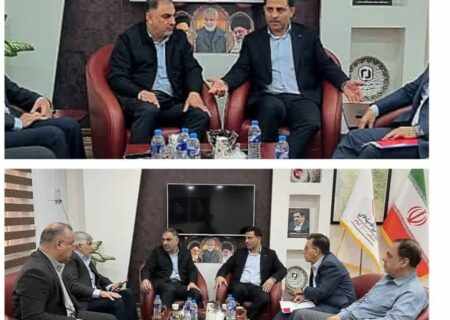 نشست مشترک مدیر محترم شعب بانک مسکن استان خوزستان با مدیرکل محترم بنیاد مسکن استان
