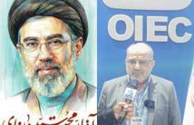 بیعت مدیرعامل و کارکنان شرکت عملیات اکتشاف نفت با رهبر معظم انقلاب اسلامی حضرت آیت الله سید مجتبی خامنه ای