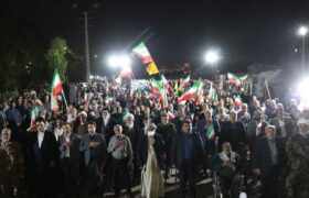 تجدید بیعت مردم غیور باغملک با آرمان‌های رهبر انقلاب