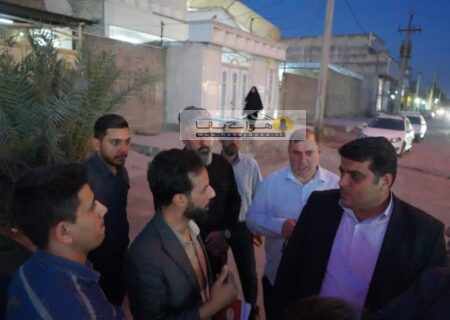 فرماندار اهواز:اولویت‌بندی تکمیل طرح آبرسانی کوی علوی اهواز در دستور کار قرار گرفت