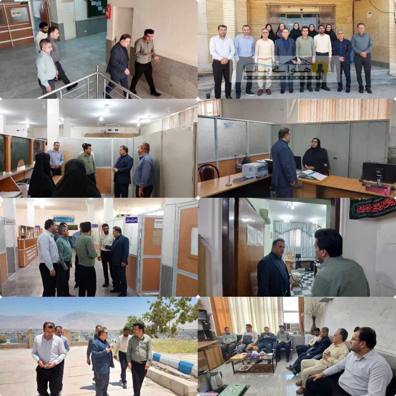 بازدید میدانی سرپرست دانشگاه پیام نور خوزستان از مراکز ایذه؛ پیگیری نزدیک مشکلات دانشجویی  دکتر  مجتبی مروج، سرپرست دانشگاه پیام نور استان خوزستان，به همراه هیئت همراه، با حضور در شهرستان ایذه از مراکز آموزشی این دانشگاه بازدید به عمل آورد