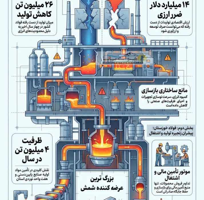 صنعتی که جنگ متوقفش نکرد؛ ناترازی انرژی متوقف خواهد کرد