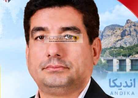 بازدیدفرماندار اندیکا ازپژوه آسفالت معابر روستایی